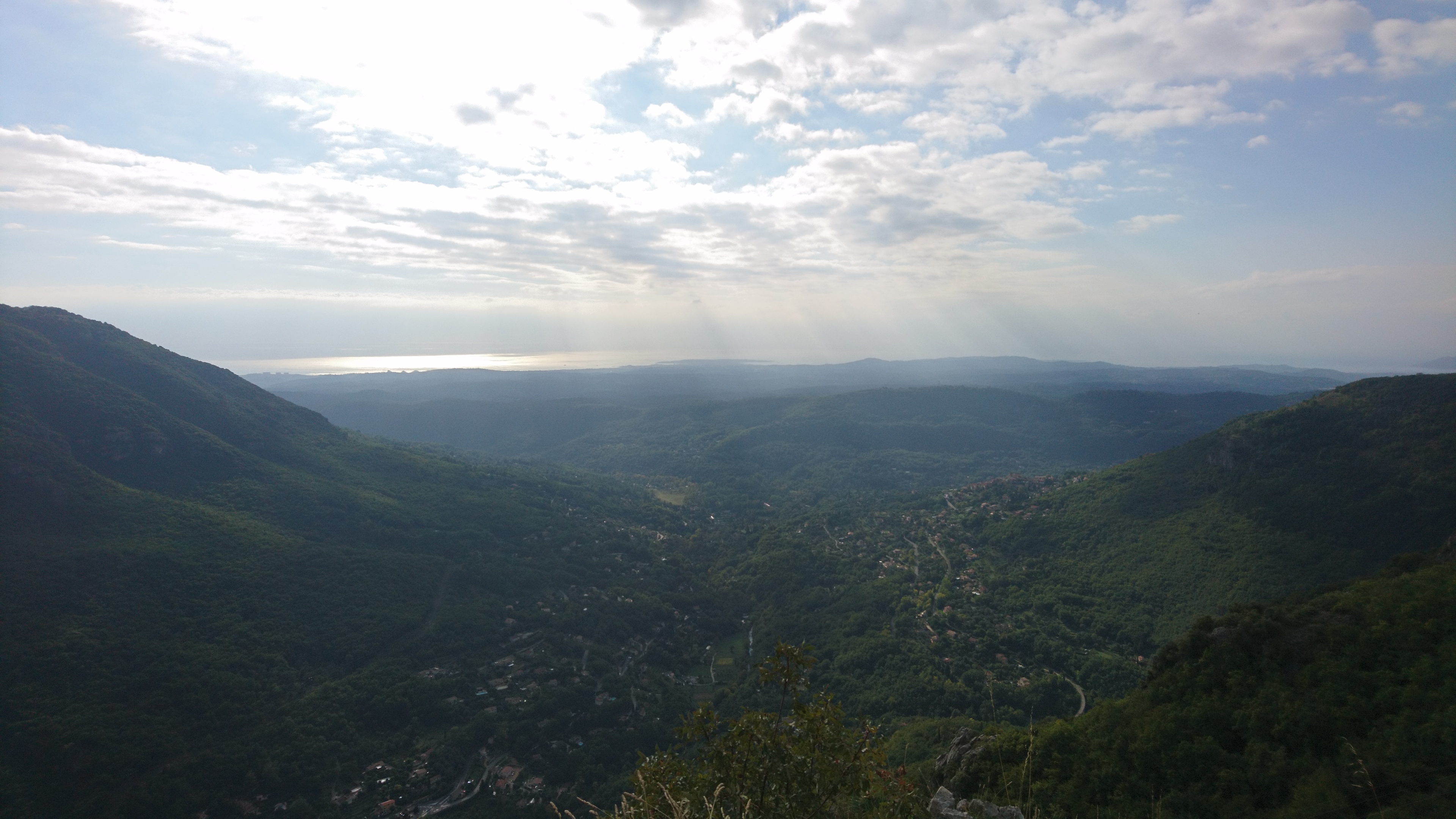 View to Mediteraean Sea